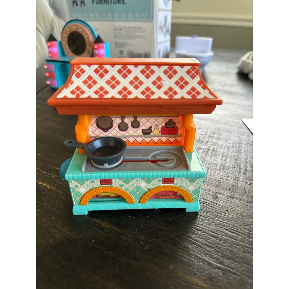Jakks Pacific Disney Encanto Julieta Kitchen Stove Playset Teal Orange Miniature